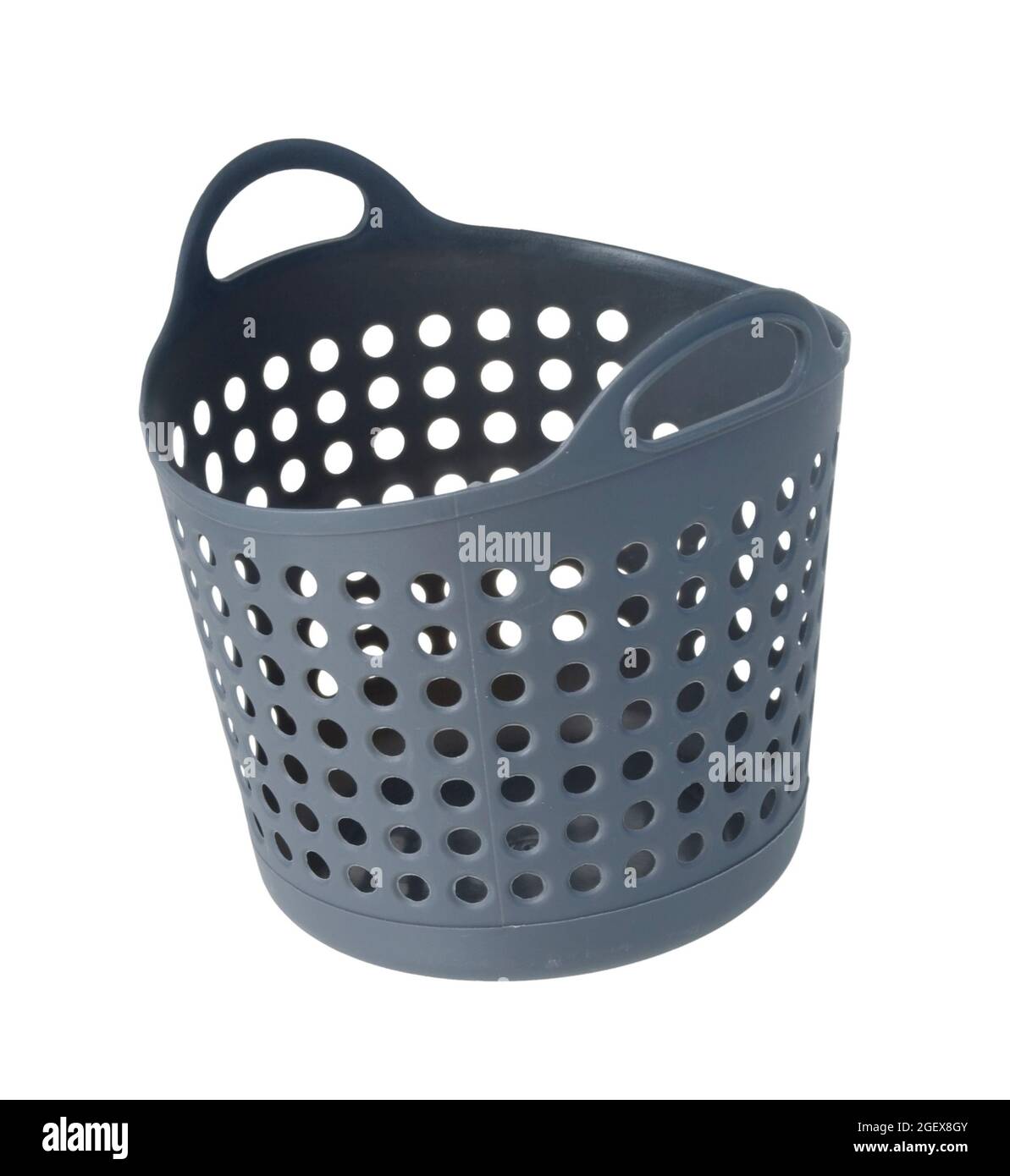 Laundry basket with holes along the sides - path included Stock Photo -  Alamy