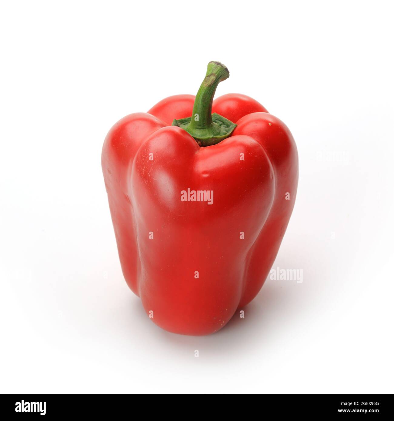 Red pepper isolated on white background Stock Photo - Alamy
