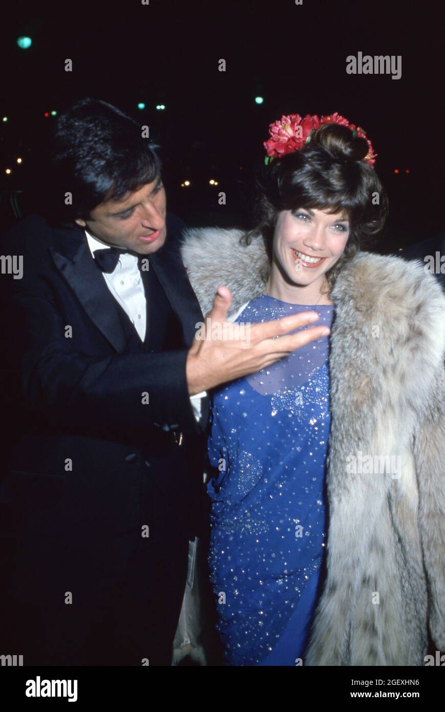 Barbi Benton and Geroge Gradow at the Shubert Theater in Century City
