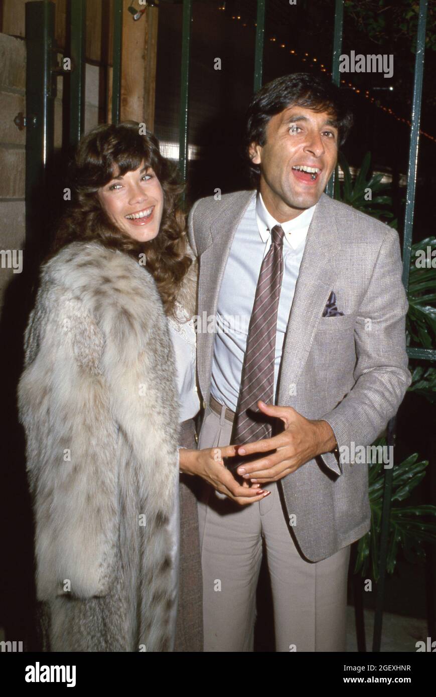 Barbi Benton and Geroge Gradow September 1980 Credit: Ralph Dominguez ...