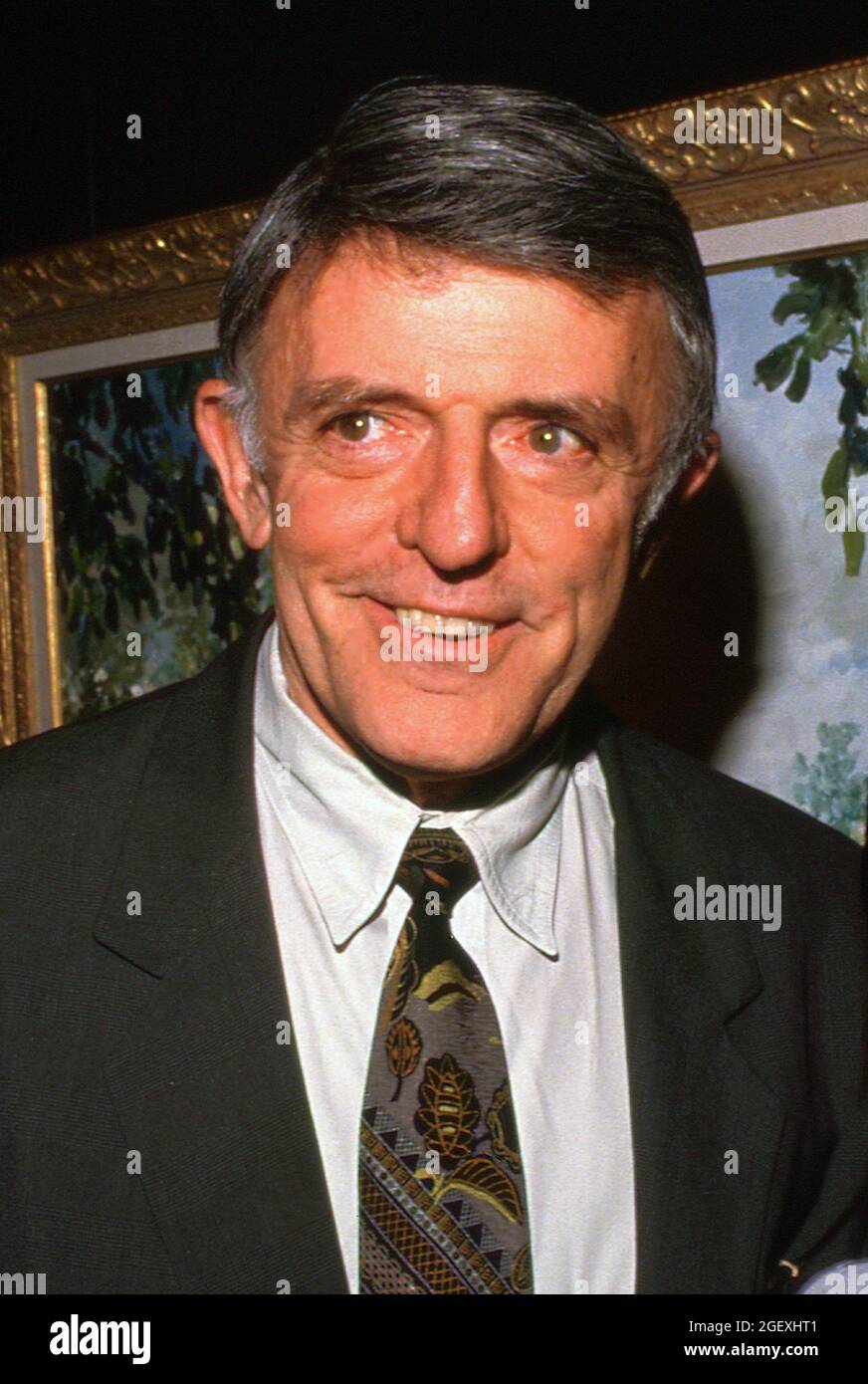 John Astin during the Unveiling of Eva Gabor Portrait - October 26