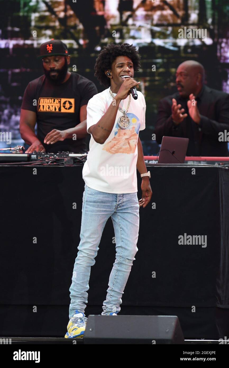 New York Ny Usa 21st Aug 2021 Boogie Wit Da Hoodie On Stage In
