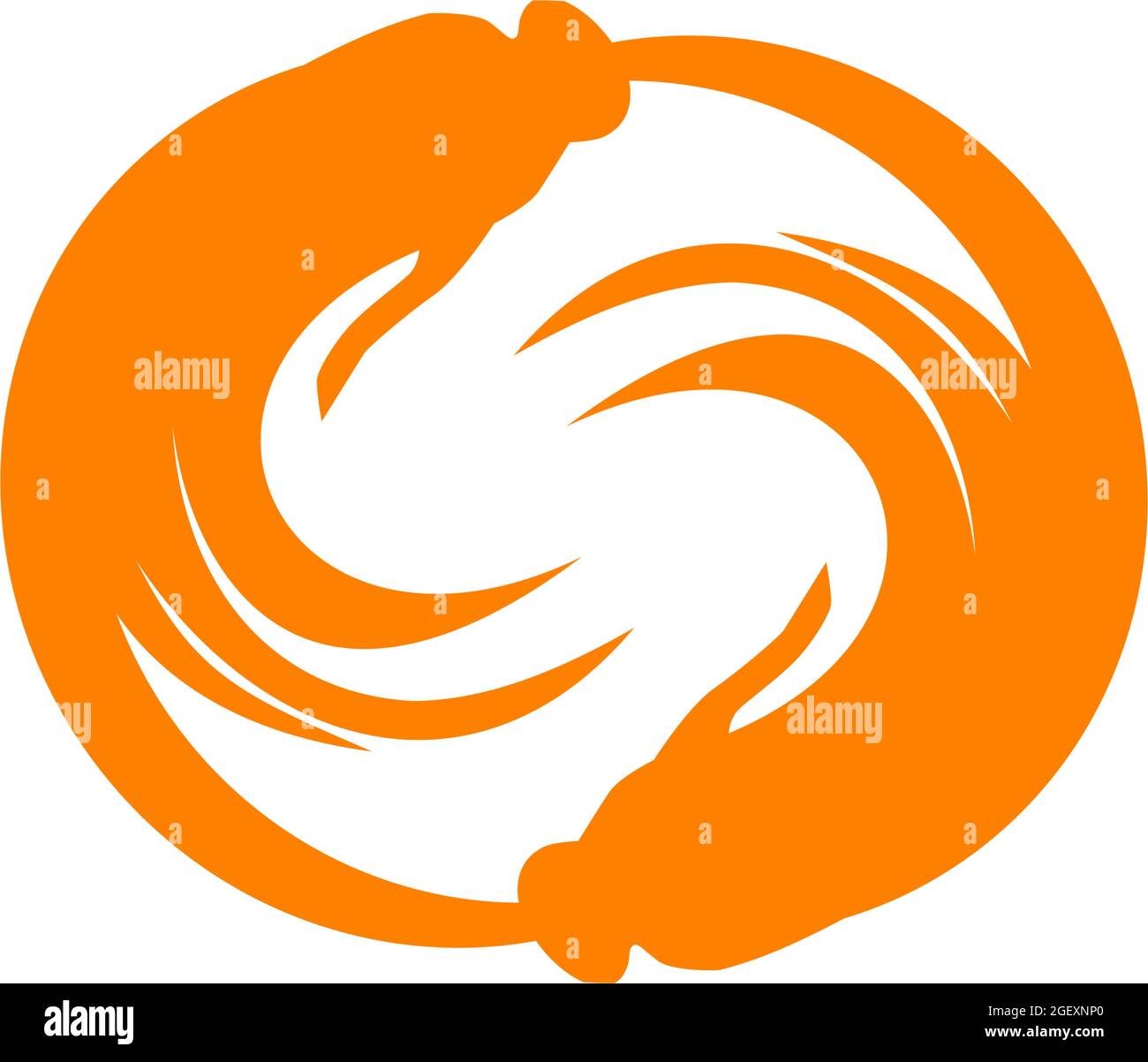 Ginseng product logo design vector template Stock Vector