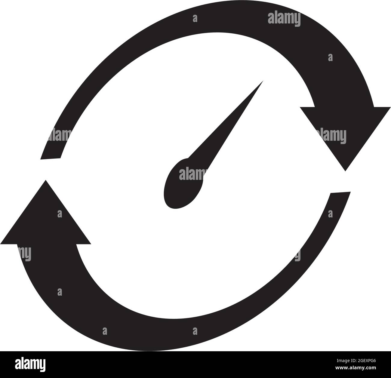 Speedometer icon logo design vector template Stock Vector Image & Art