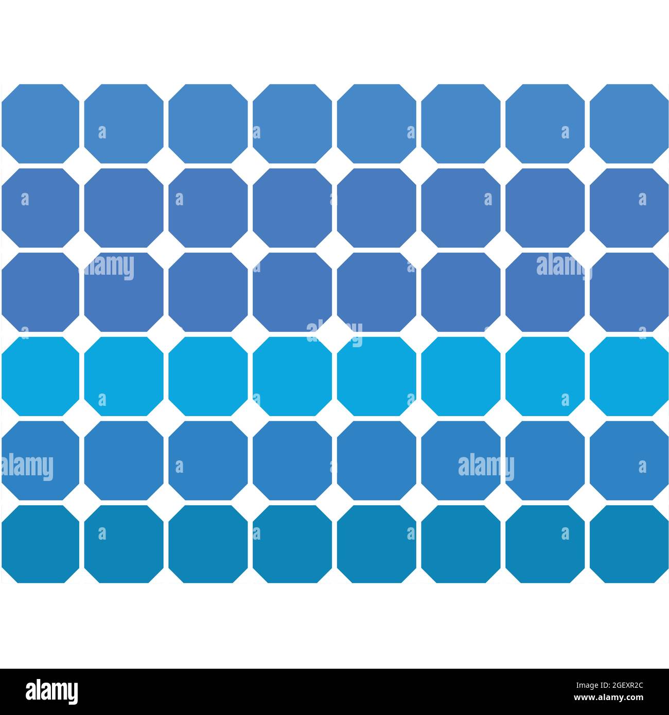 box pattern modern template with blue. the vector can be used for the template, background, web, and more Stock Vector