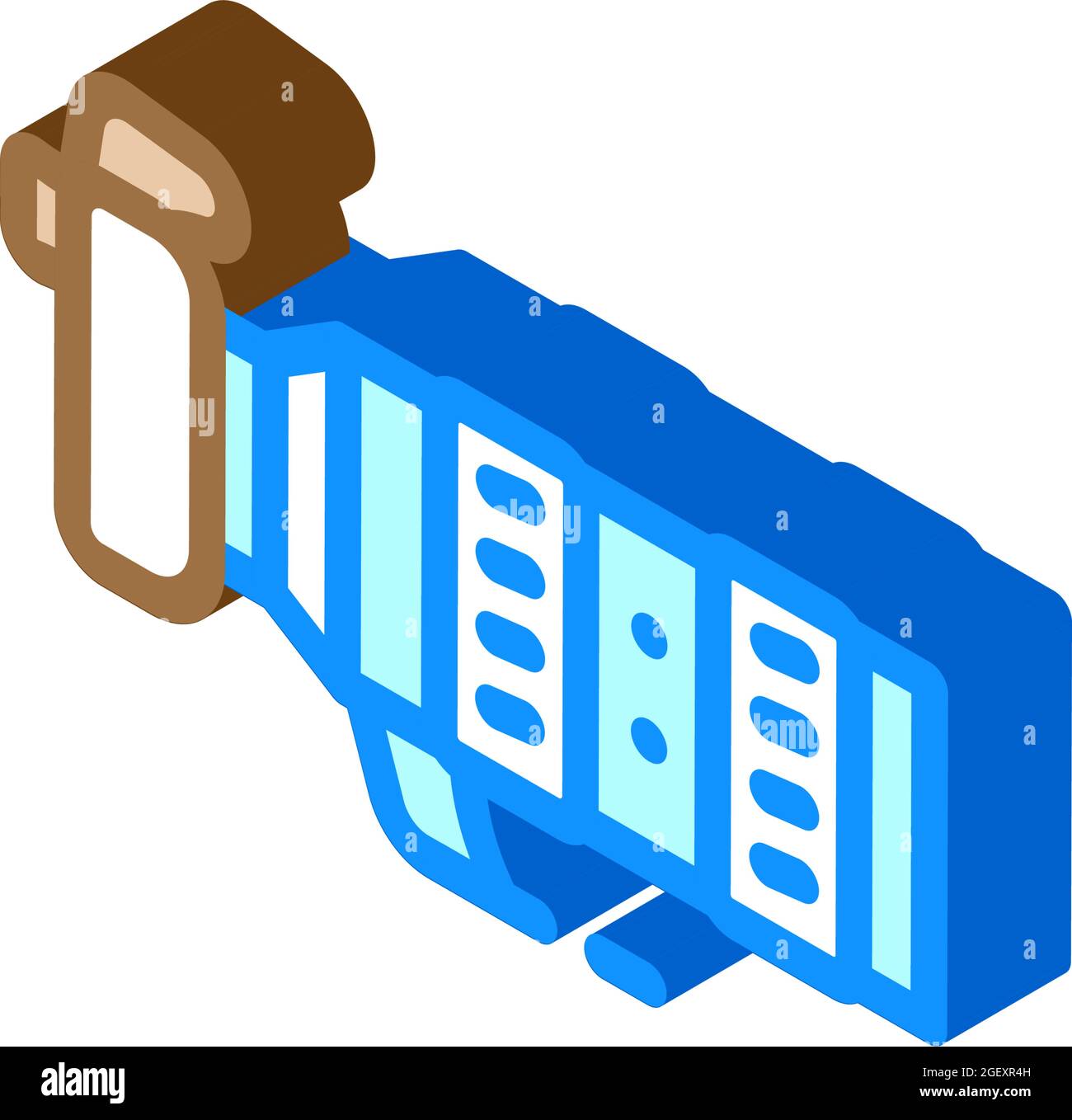 photo camera isometric icon vector illustration Stock Vector Image ...