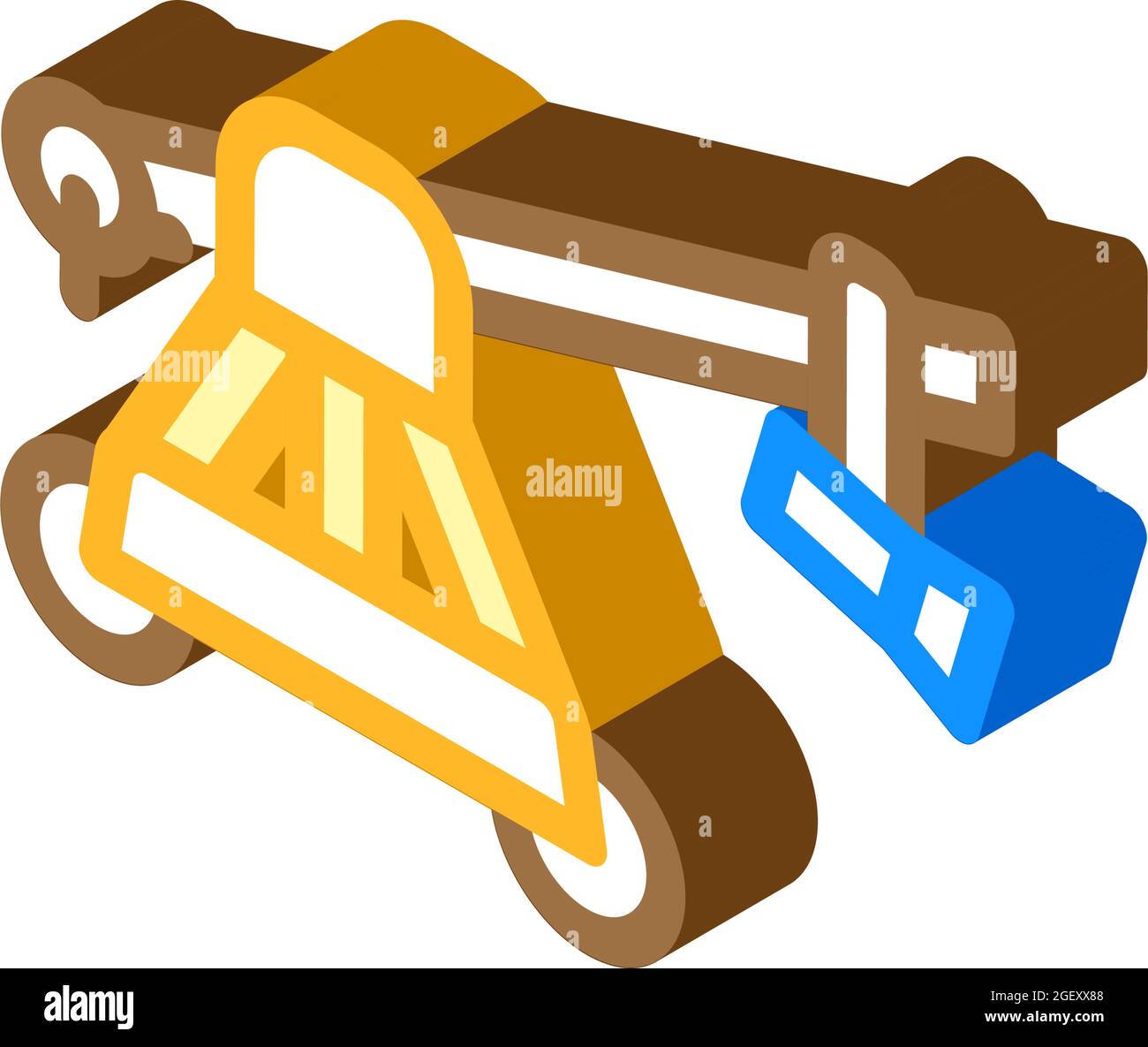 video shooting crane isometric icon vector illustration Stock Vector ...