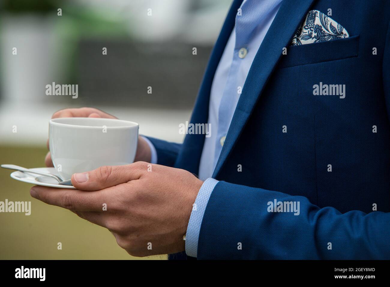 British Tea Drinking Stock Photo Alamy