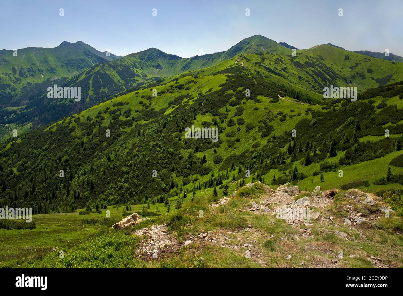 Tatra mountain landscape Stock Photo Alamy