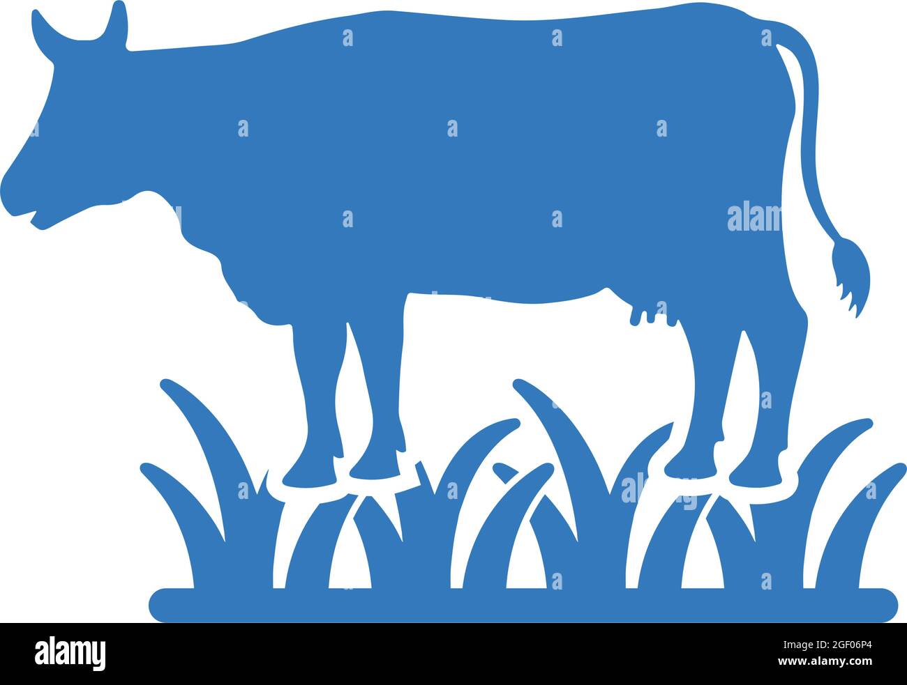 Cow, cattle field icon. Beautiful design and fully editable vector for ...