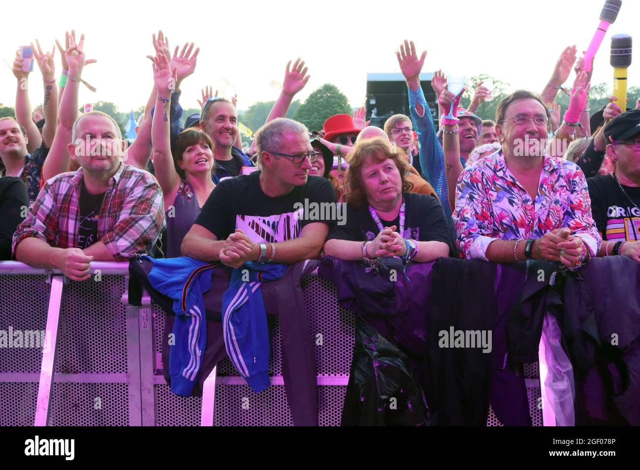 Non Exclusive: Rewind Festival South, Henley-On-Thames, UK, 21 August 2021, Photo by Richard Goldschmidt Stock Photo