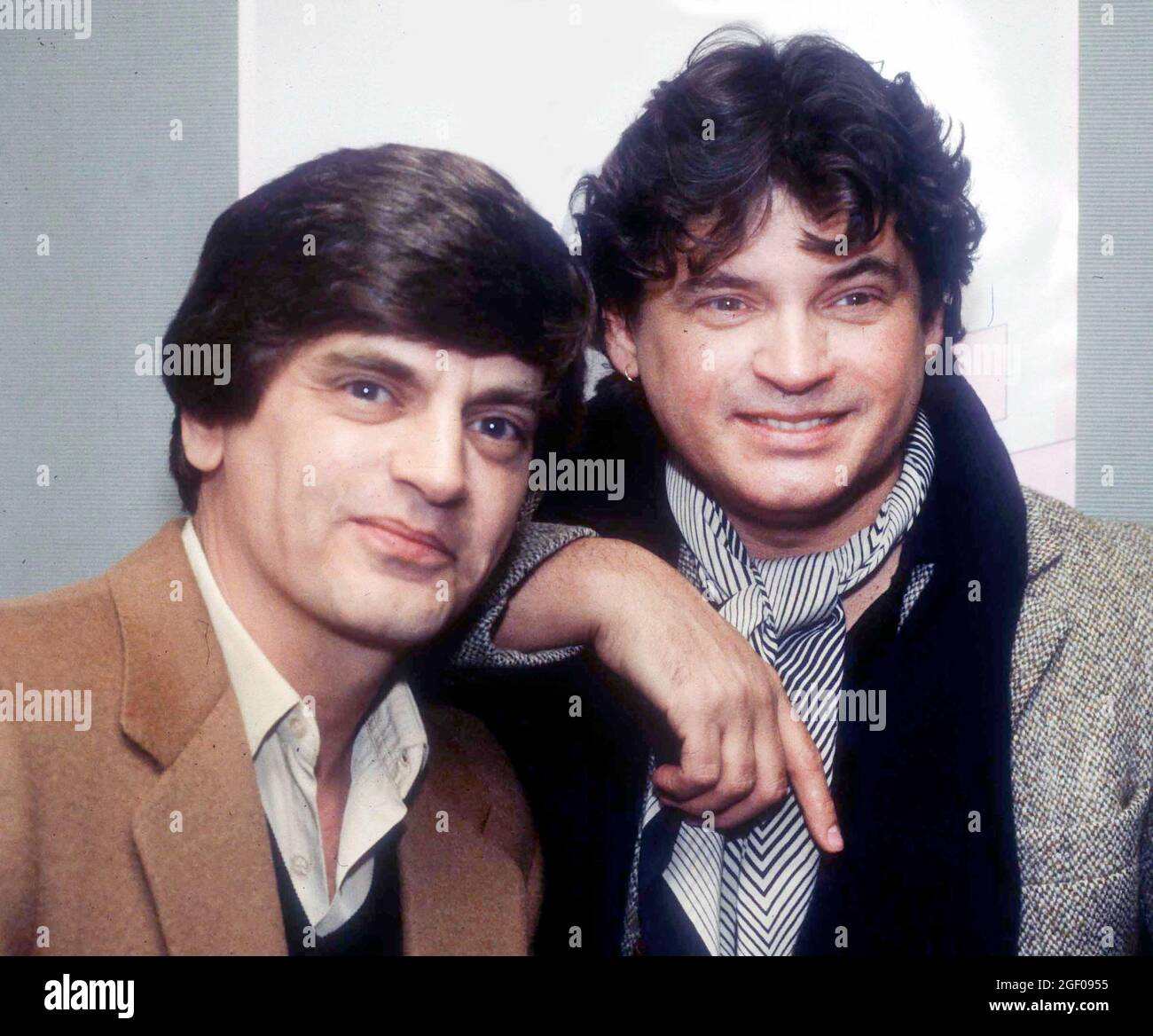 **FILE PHOTO** Don Everly Of The Everly Brothers Has Passed Away.  Phil Everly and Don Everly, The Everly Brothers, Circa 1980's Credit: Adam Scull/PHOTOlink/MediaPunch Stock Photo