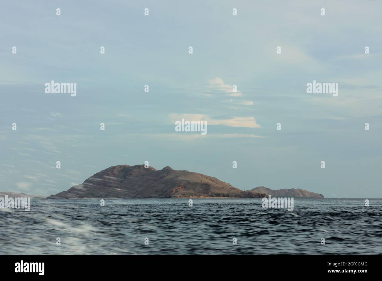 View of the Komodo islands Stock Photo