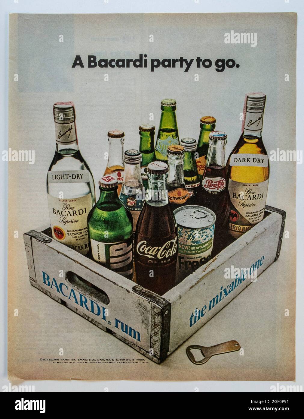 J291 Chrome Ad Postcard 4x6 for Bacardi turned out to be sad for the World Trade