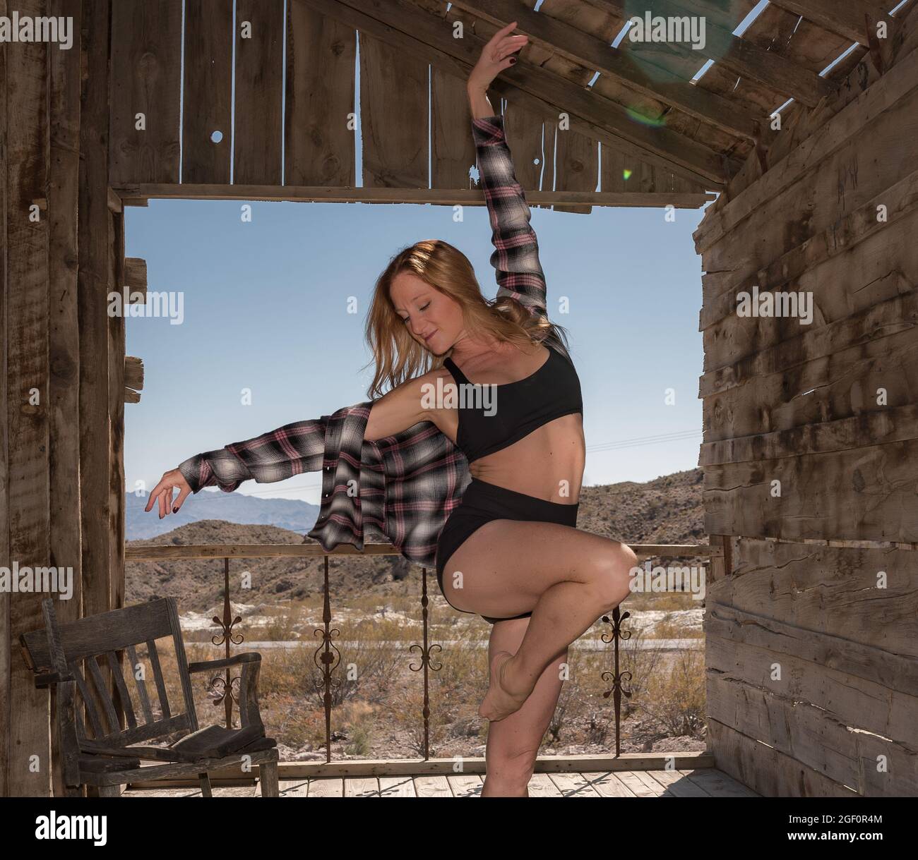 Desert Dancer Stock Photo