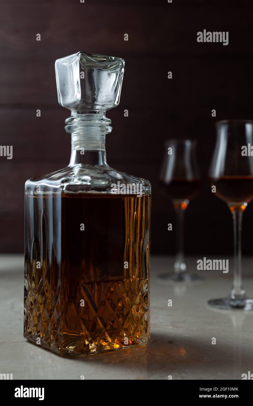 Cognac glasses hires stock photography and images Alamy