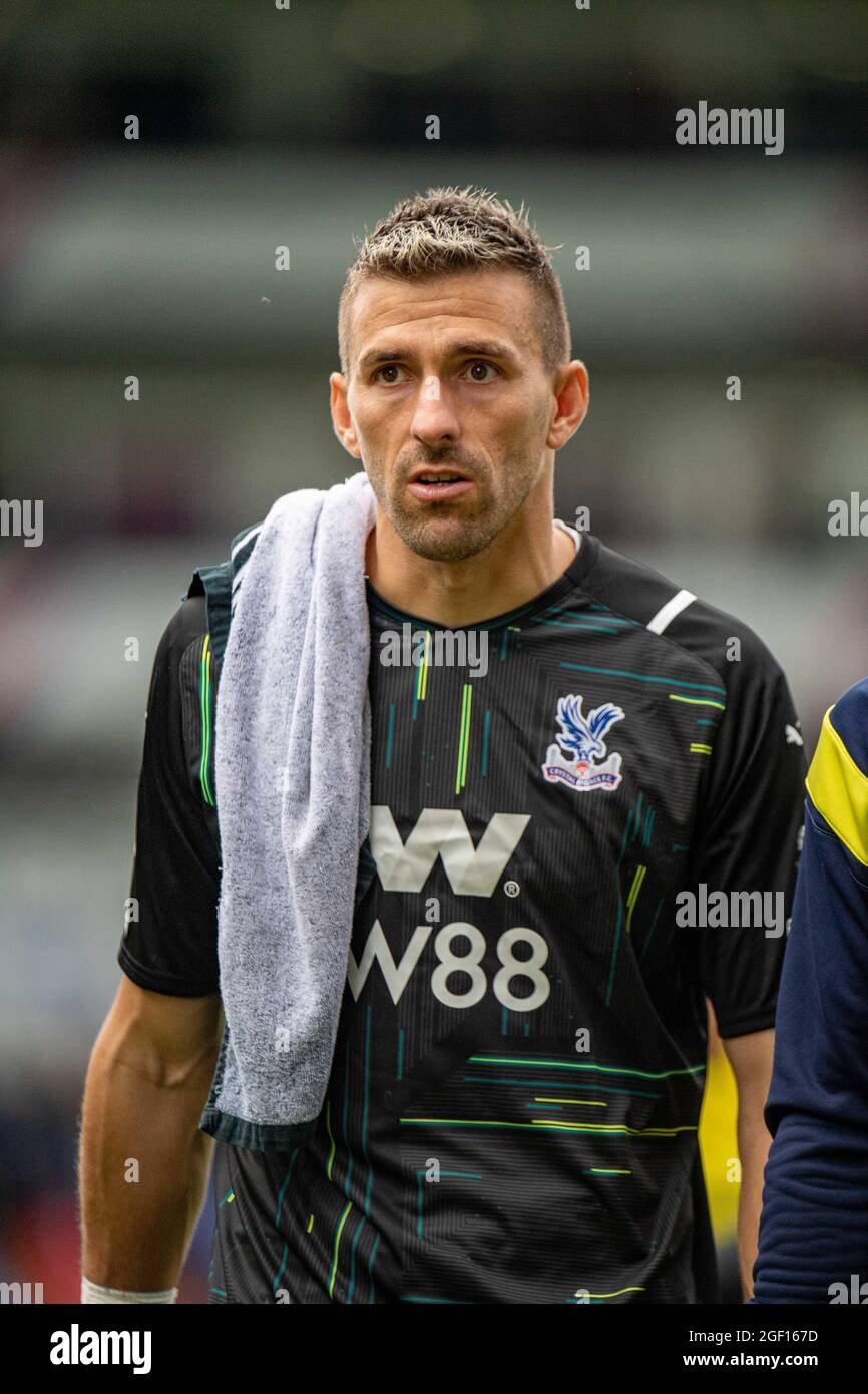 Crystal Palace v Brentford, Premier League match at Selhurst Park Stadium. Stock Photo