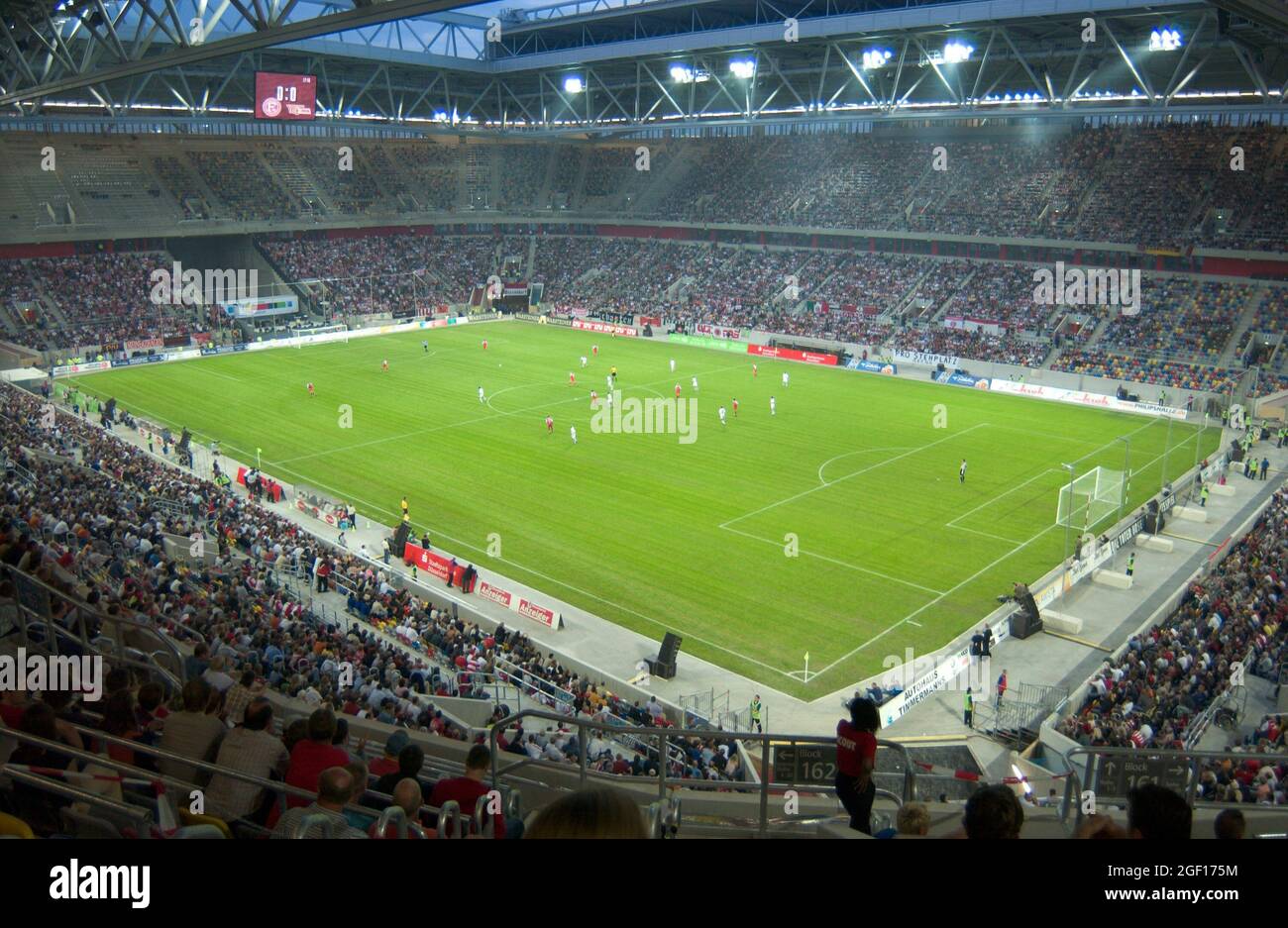 Duesseldorf, Germany 10.9.2004, Football: Fortuna Duesseldorf vs Union  Berlin , first match in the new Arena Stock Photo - Alamy