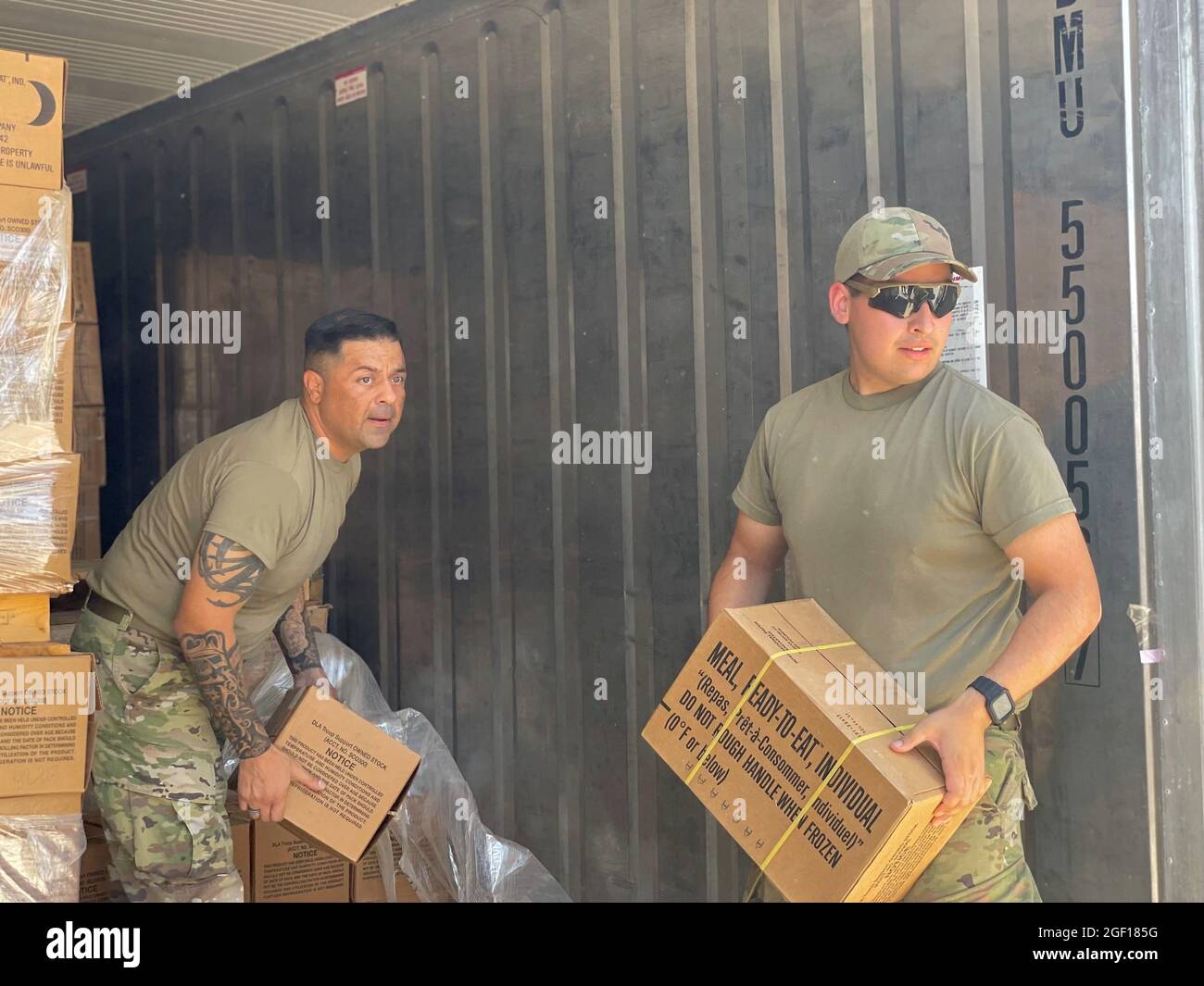 U.S. Airmen from the 332nd Expeditionary Force Support Squadron ...