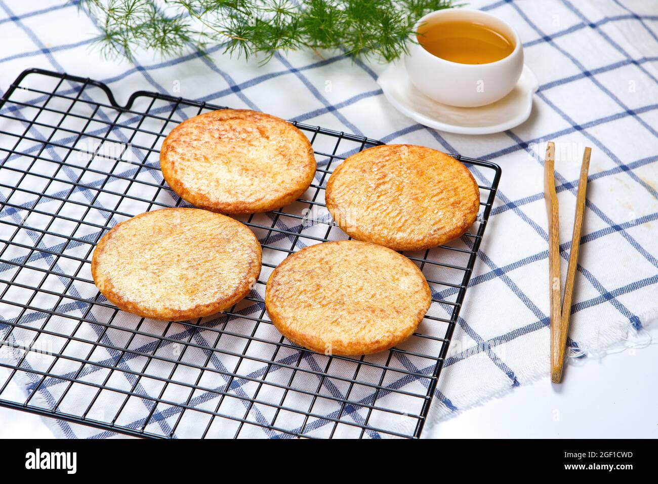 Soy sauce cake Stock Photo Alamy