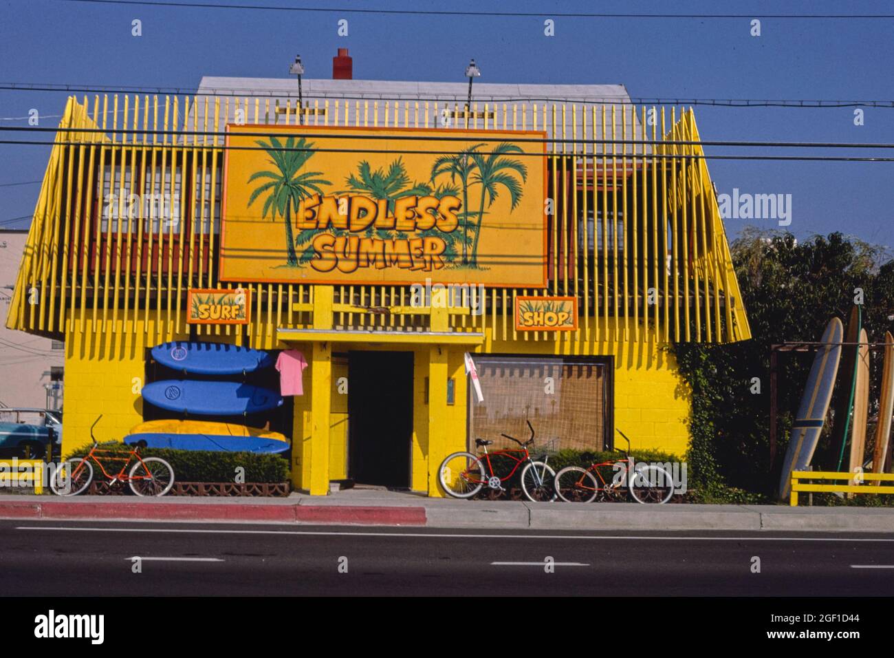Endless Summer, Ocean City, Maryland, 1985 Stock Photo