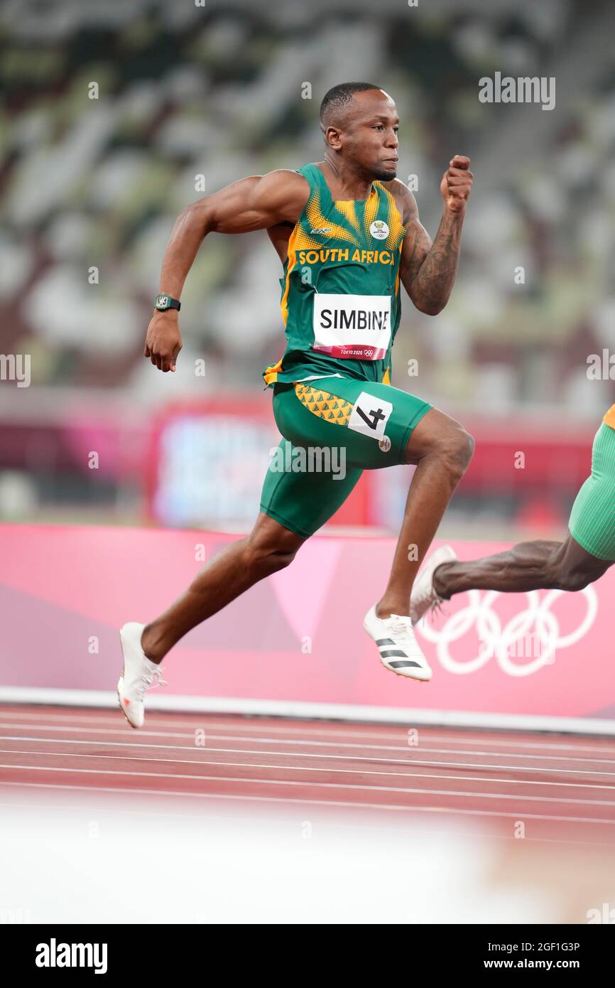 Akani simbine atletismo hires stock photography and images Alamy