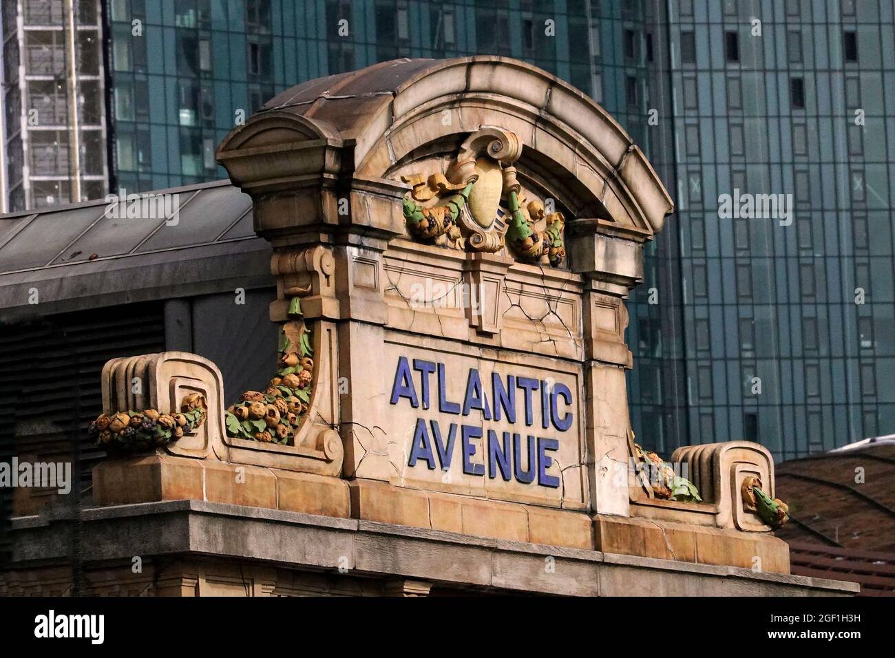 Atlantic Avenue subway station in downtown Brooklyn NYC Stock Photo Alamy
