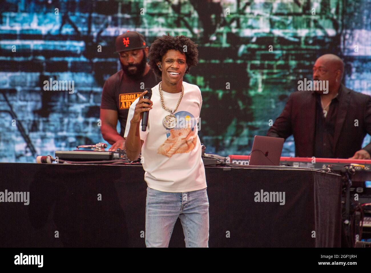 New York Ny August 21 Boogie Wit Da Hoodie Performs During We Love