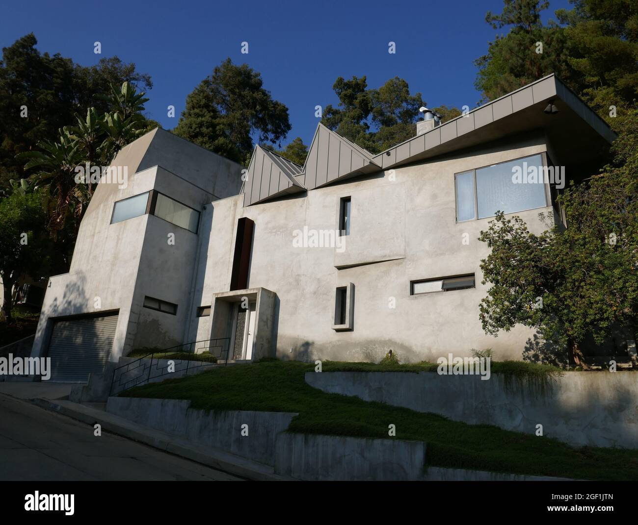 Los Angeles, California, USA 21st August 2021 A general view of atmosphere director David Lynch's home/house on August 21, 2021 in Los Angeles, California, USA. Photo by Barry King/Alamy Stock Photo Stock Photo