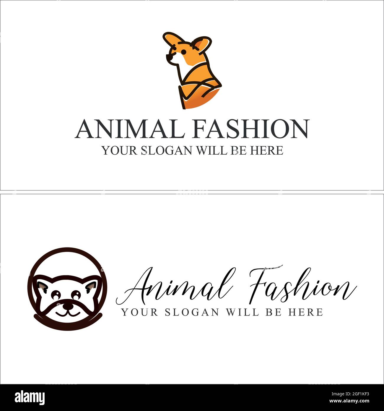 Animal fashion Stock Vector