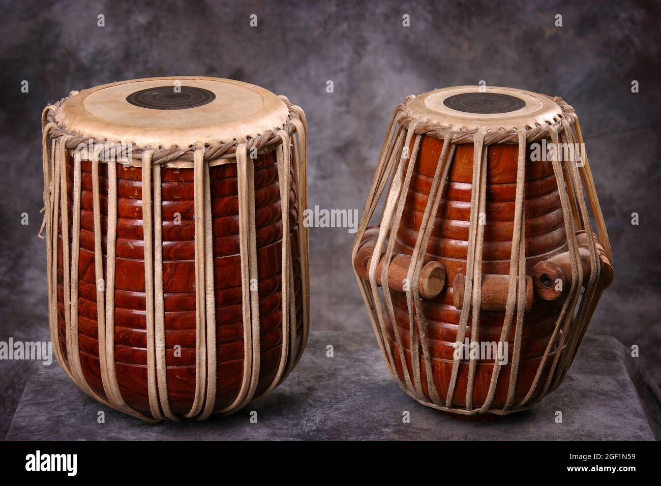 Set of Tabla Drums from India Stock Photo
