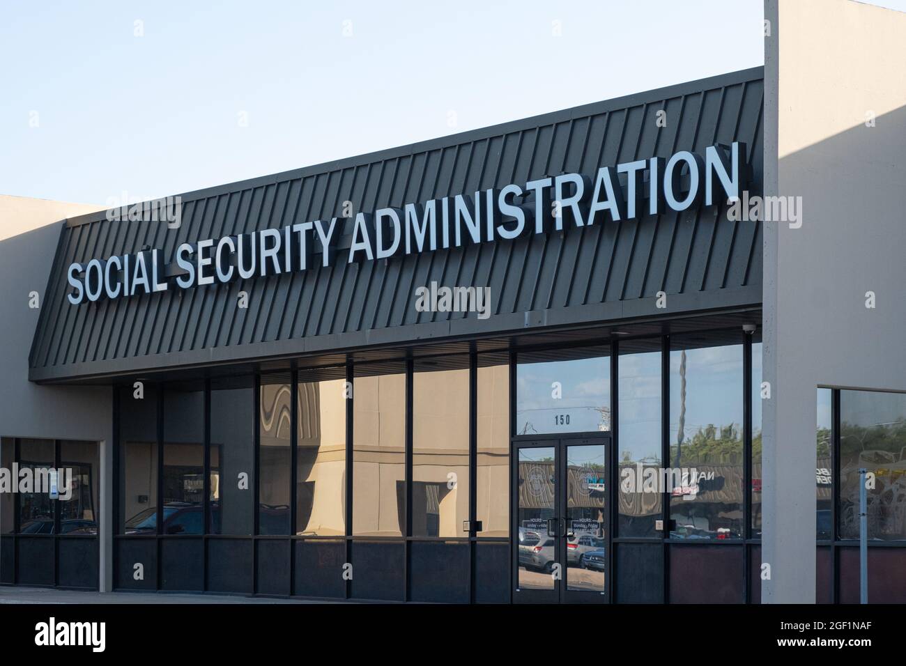 United States Social Security Administration local branch office building Georgetown, TX USA Stock Photo