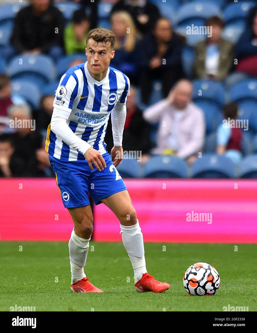 File photo dated 14-08-2021 of Brighton and Hove Albion's Solly March. Issue date: Monday August 23, 2021. Stock Photo