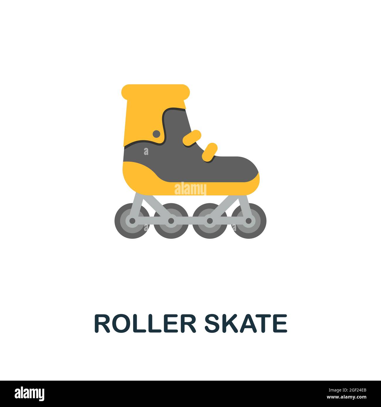 Roller Skate icon. Flat sign element from extreme sport collection.  Creative Roller Skate icon for web design, templates, infographics and more  Stock Vector Image & Art - Alamy