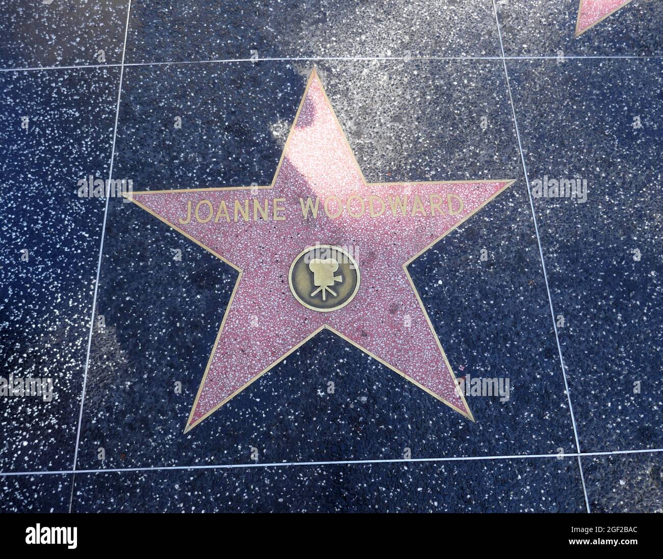 Walk of fame star joanne woodward hi-res stock photography and images