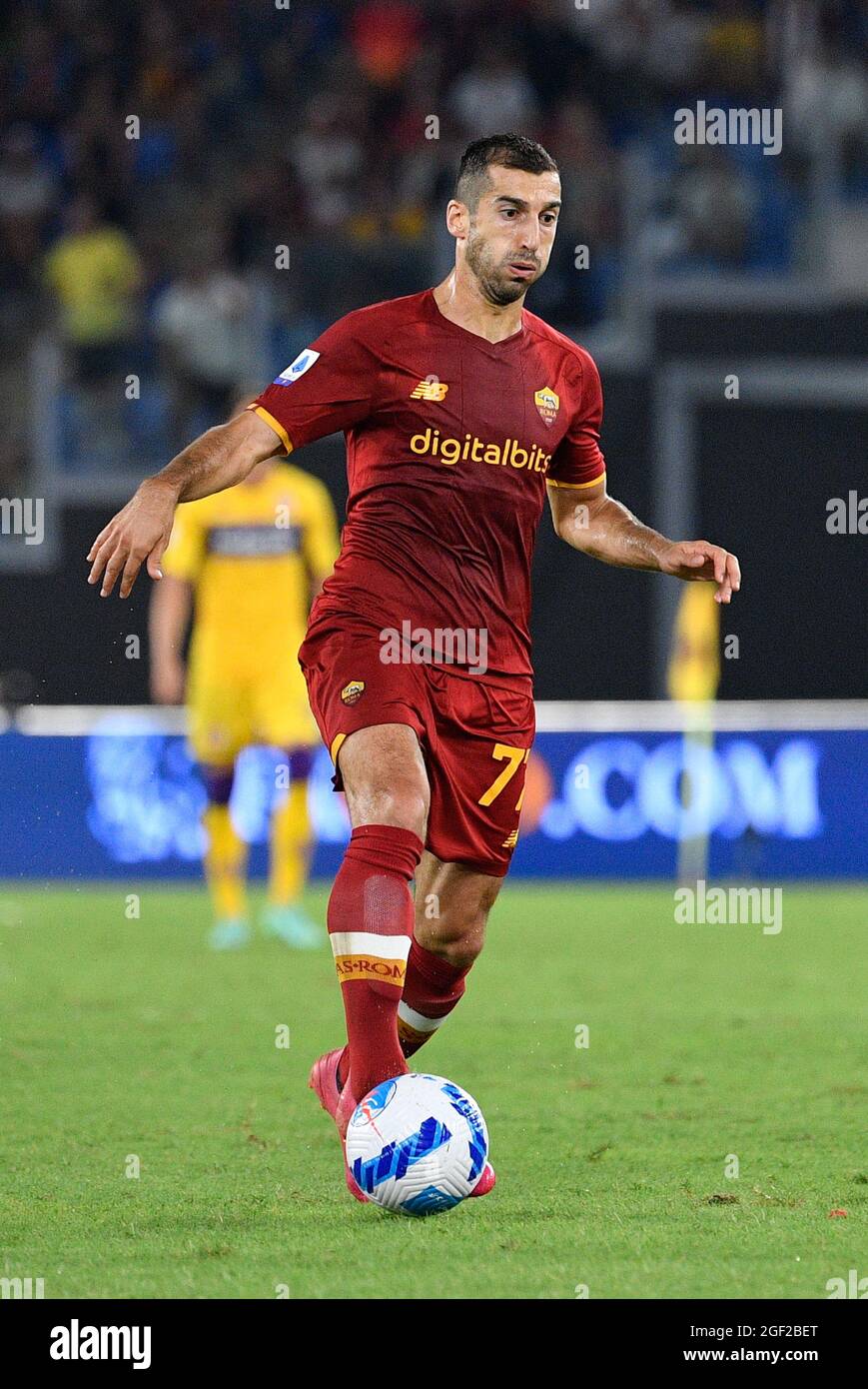 Henrikh Mkhitaryan AS Roma football render - FootyRenders