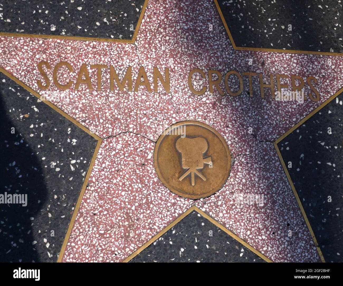 Hollywood, California, USA 17th August 2021 A general view of atmosphere of Actor Scatman Crothers Star on the Hollywood Walk of Fame on August 17, 2021 in Hollywood, California, USA. Photo by Barry King/Alamy Stock Photo Stock Photo