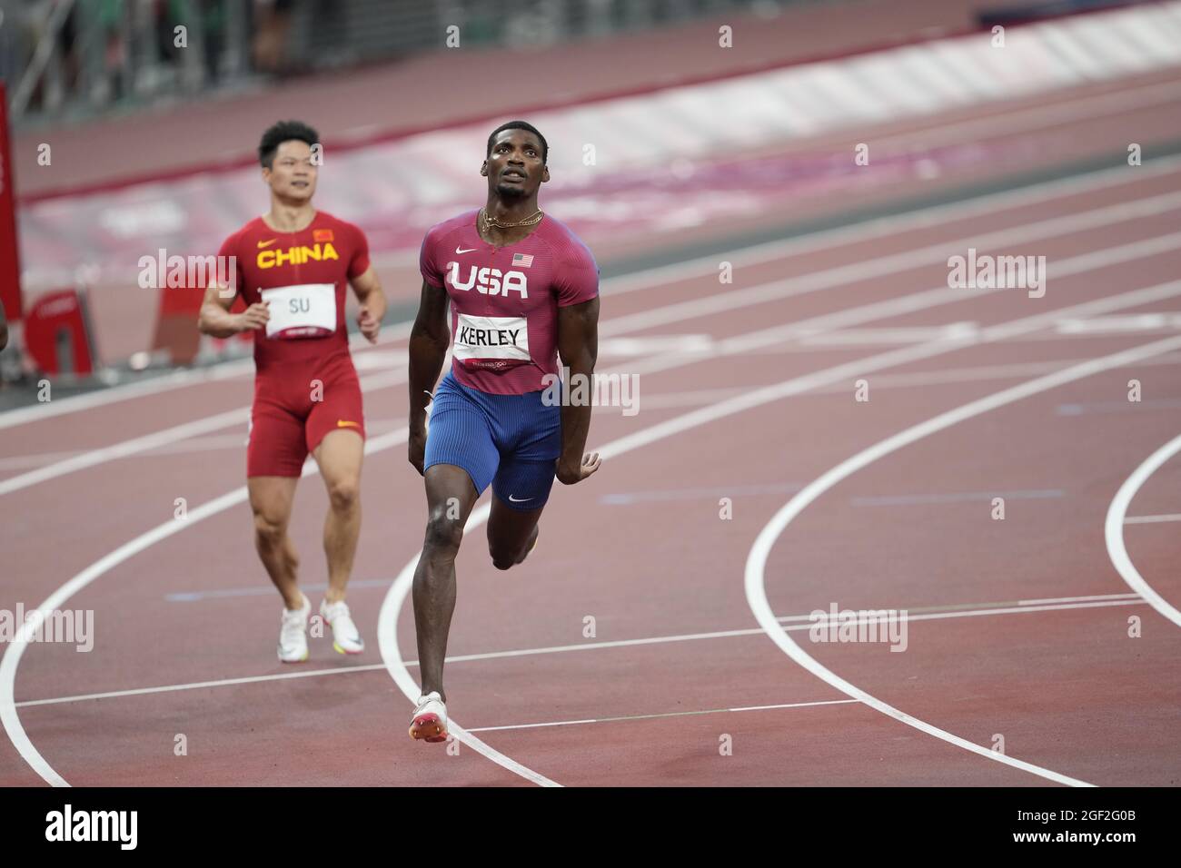 100 meters olympics 2020 kerley hires stock photography and images Alamy