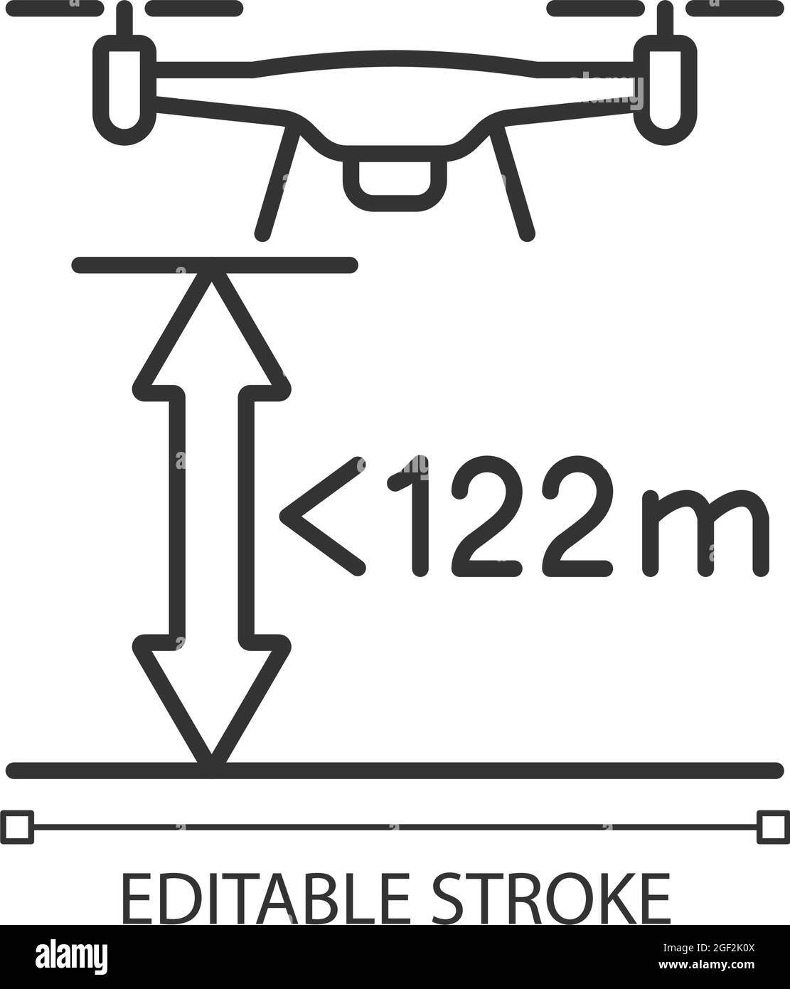 Max flight height linear manual label icon Stock Vector Image & Art Alamy