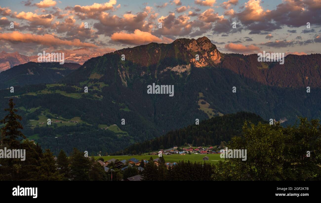 Leysin switzerland hi-res stock photography and images - Alamy