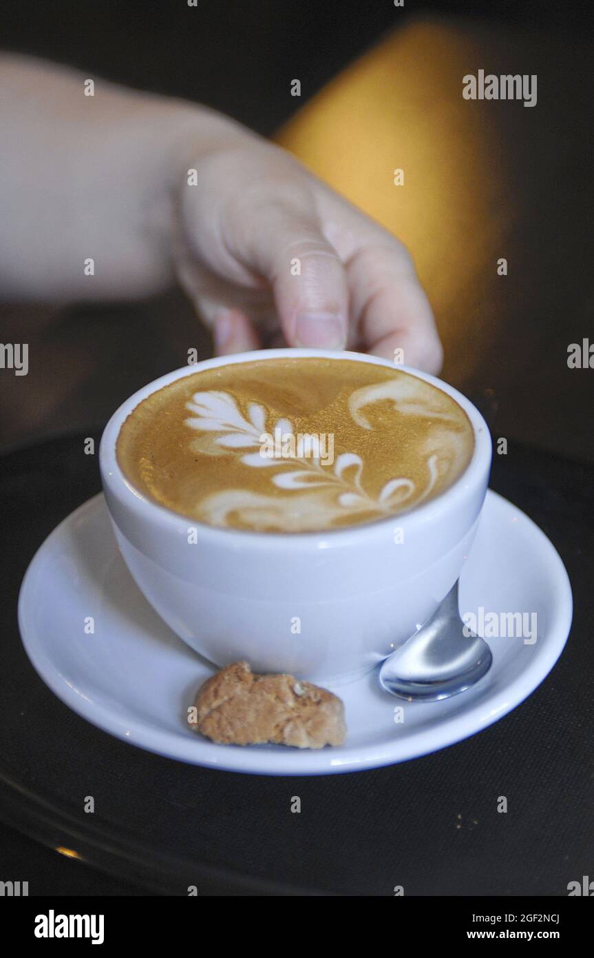 Milk in hand hires stock photography and images Alamy