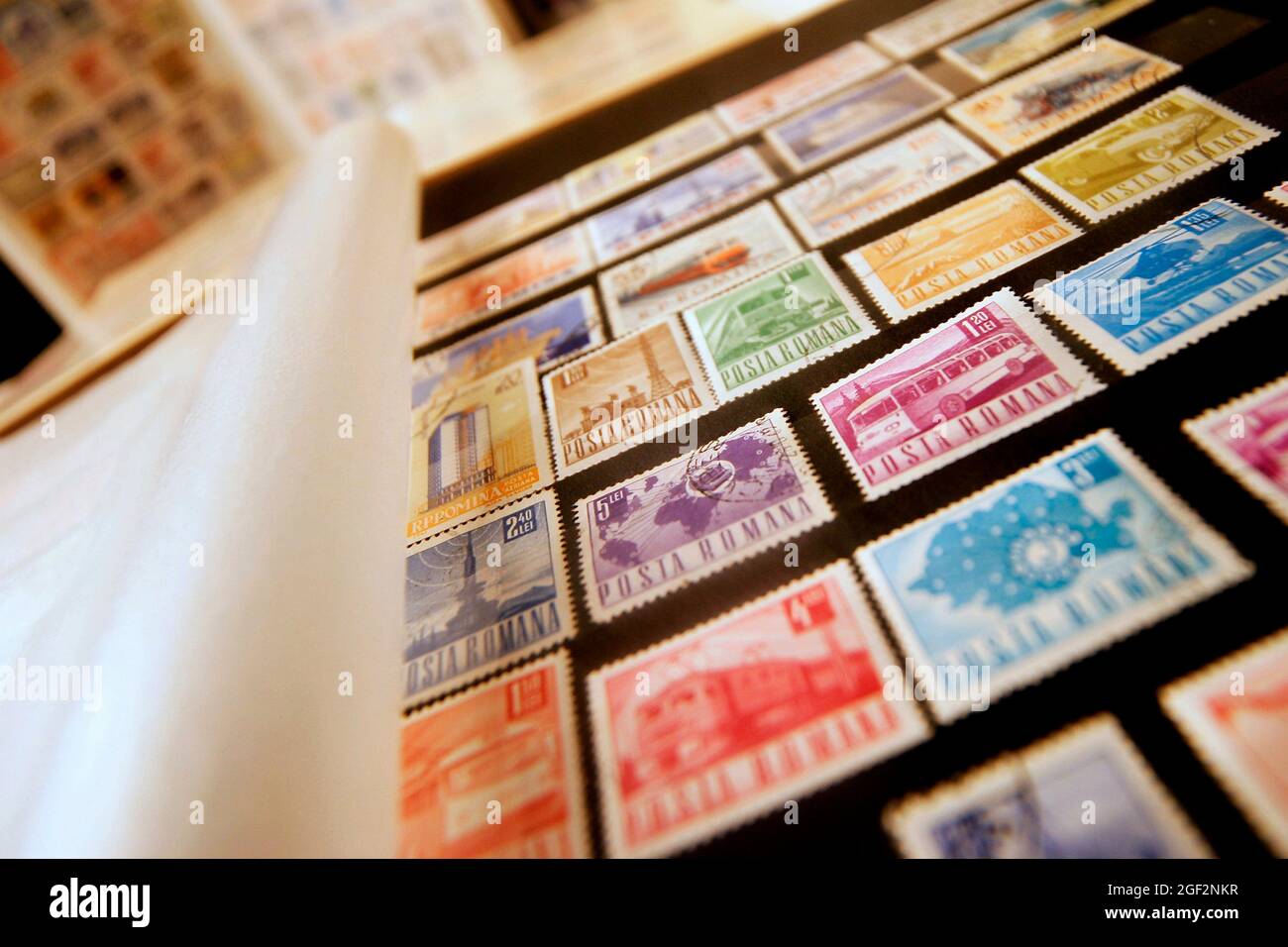 Stamp album hi-res stock photography and images - Alamy