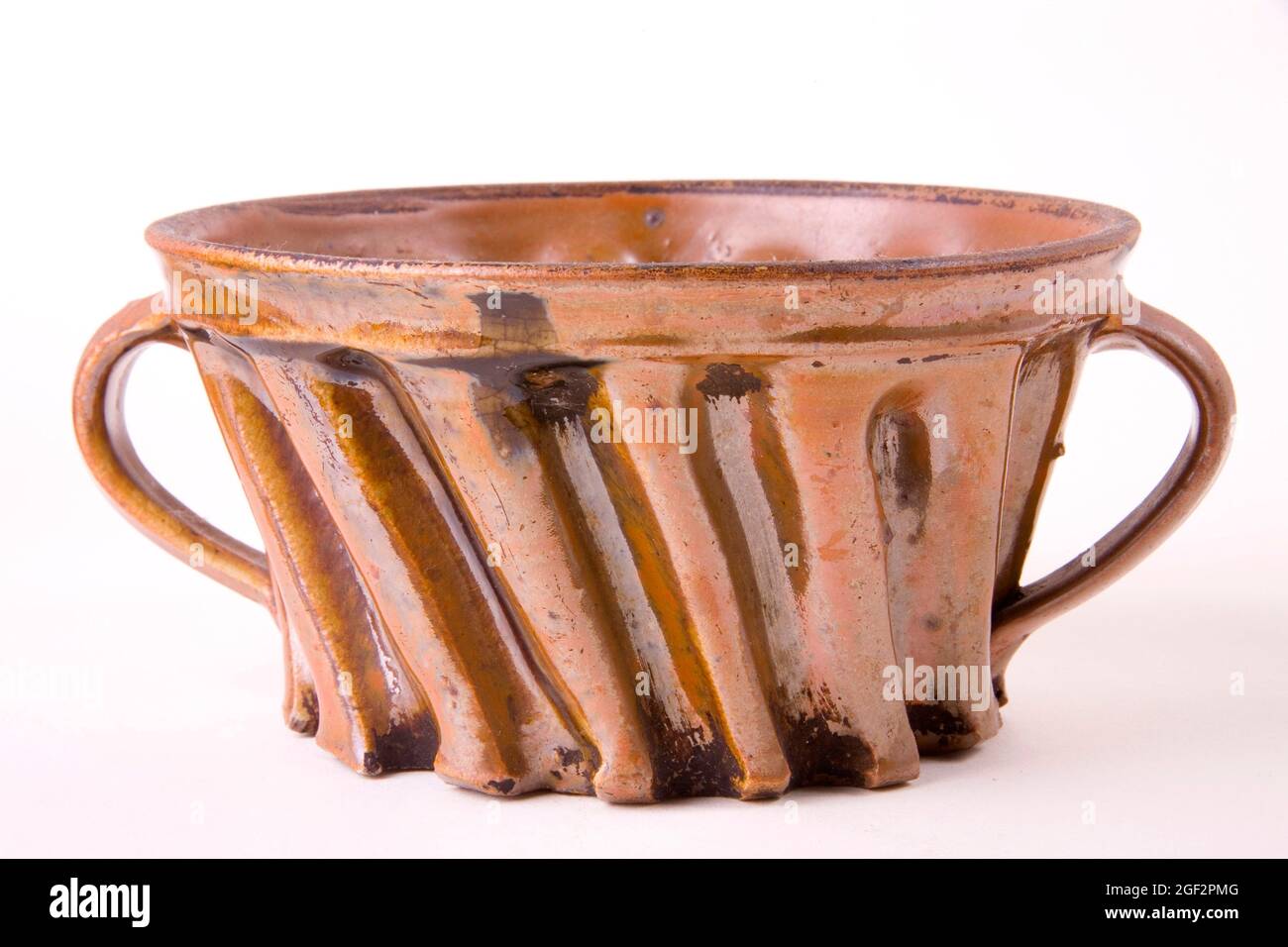 old fluted tube pan, cut-out, Austria Stock Photo