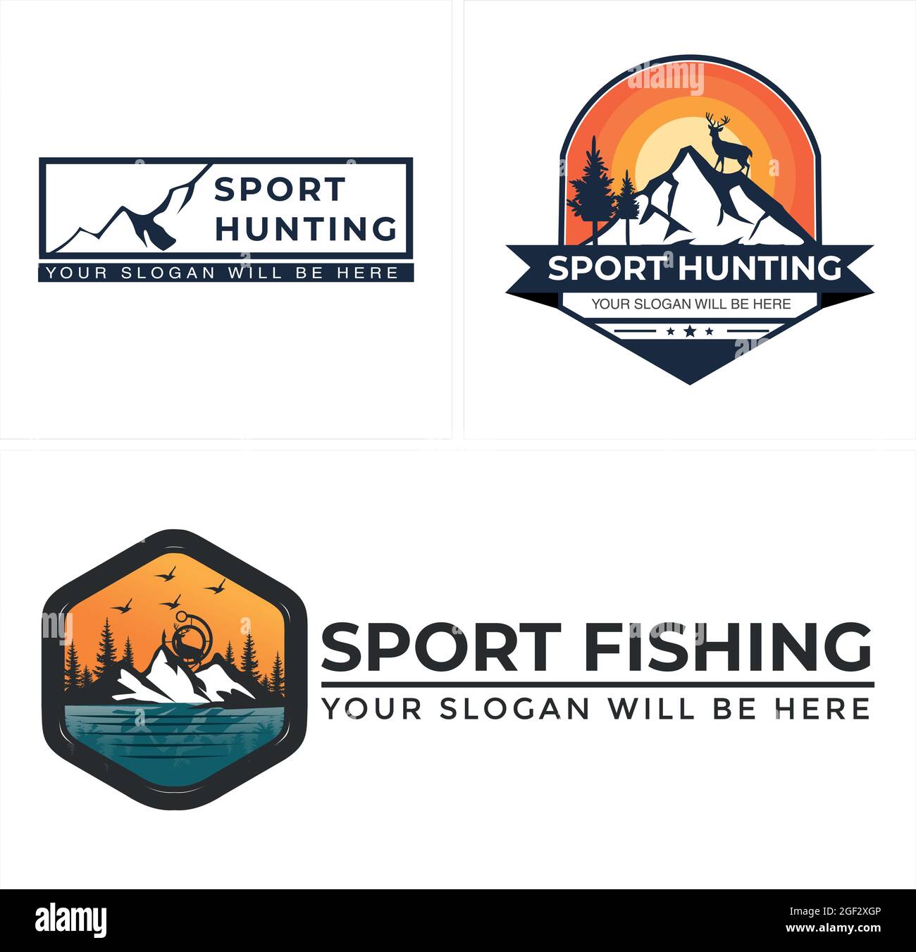 Hunting company Stock Vector Images Alamy