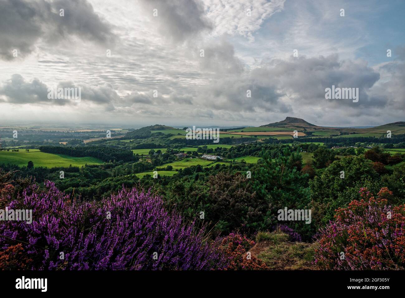 Roseberry Topping In North Yorkshire Stock Photo