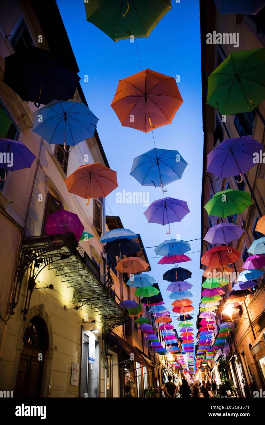 Umbrella street decoration hi-res stock photography and images - Page 31 -  Alamy