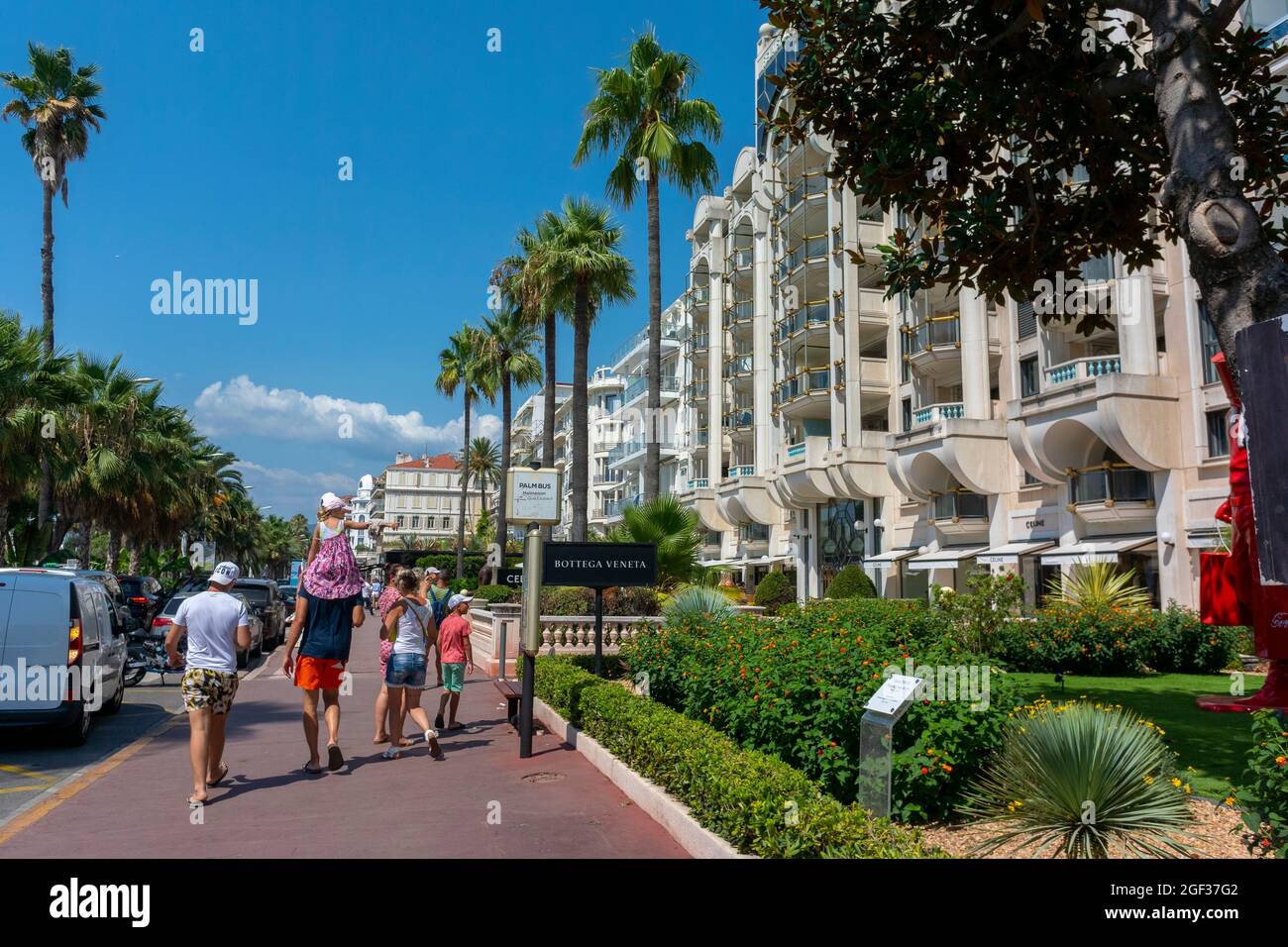 Cannes, France, Street Scenes, Family Walking Away, Summer Croisette Stock  Photo - Alamy
