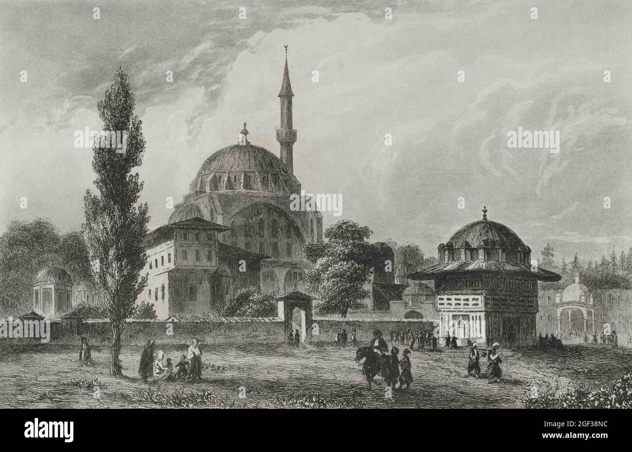 Ottoman Empire. Turkey. Constantinople (today Istanbul). TopKhane