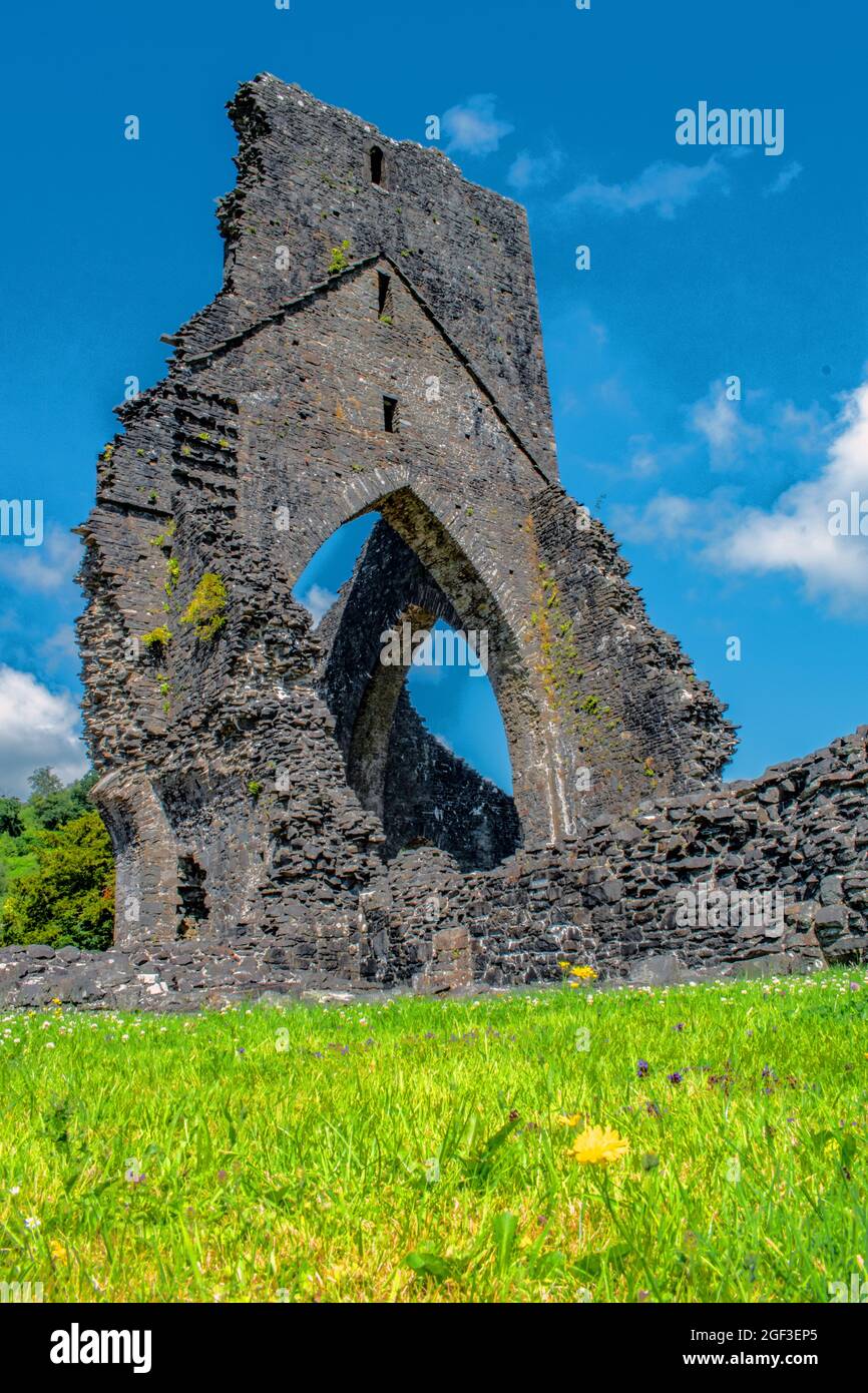 Talley Abbey, Talley, Llandeilo Stock Photo