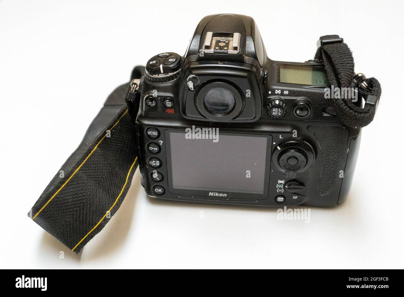 FIRMAT, ARGENTINA - Nov 29, 2020: An illustrative image of a heavily used Nikon  D700 digital SLR camera Stock Photo - Alamy